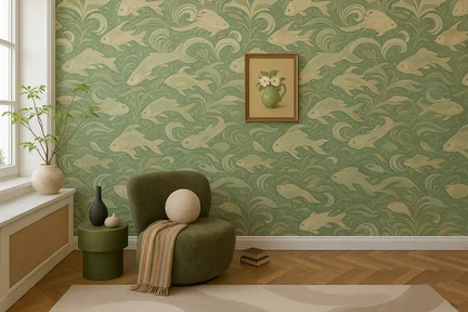 Wallpapering Feature Wall