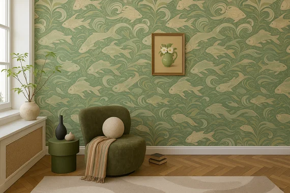 Wallpapering Feature Wall